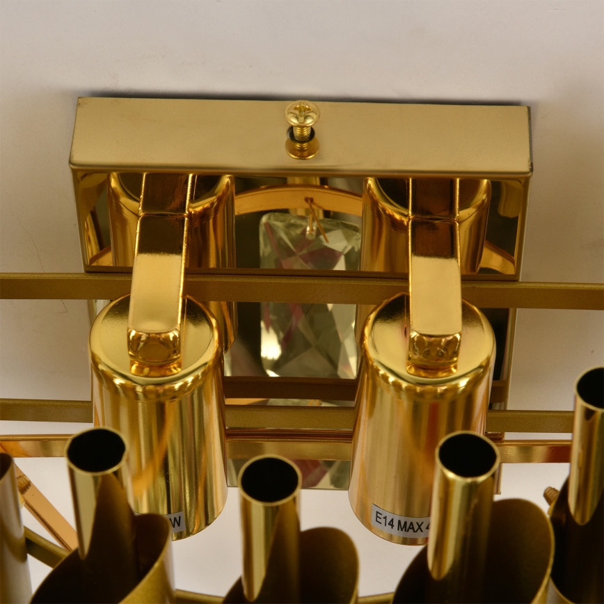 Brilagi - ECLIPSE Wall Light 2xE14/10W/230V, Gold