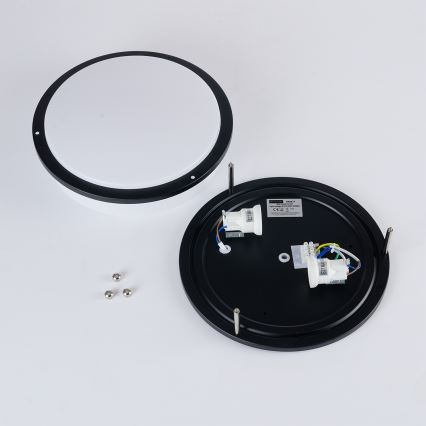 Brilagi - ELARO ceiling light 2xE27/40W/230V, Ø 26 cm, black
