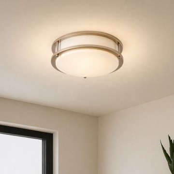 Brilagi - ELARO Ceiling Light 2xE27/40W/230V Ø 26 cm Gold