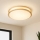 Brilagi - ELARO ceiling light 4xE27/40W/230V, diameter 41 cm, wood finish