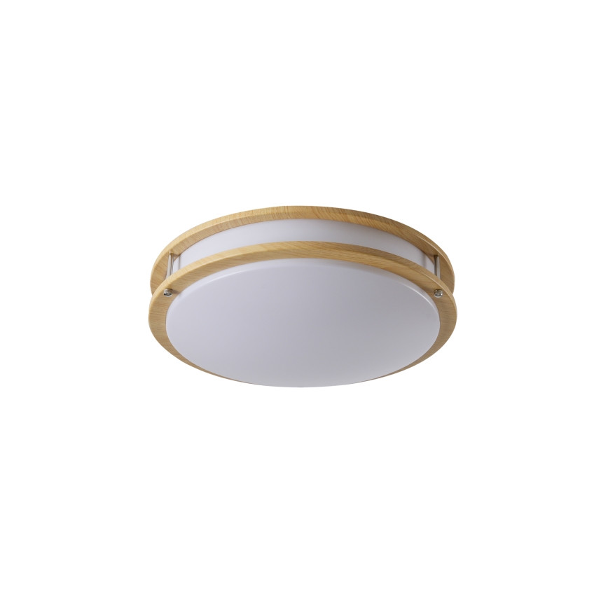Brilagi - ELARO ceiling light 4xE27/40W/230V, diameter 41 cm, wood finish
