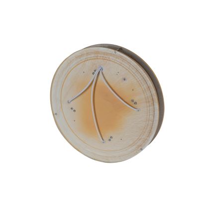 Brilagi - ELARO ceiling light 4xE27/40W/230V, diameter 41 cm, wood finish