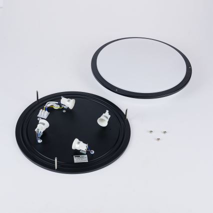 Brilagi - ELARO ceiling light 4xE27/40W/230V Ø 41 cm black