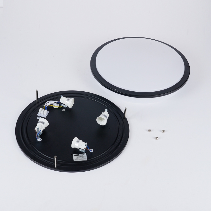 Brilagi - ELARO ceiling light 4xE27/40W/230V Ø 41 cm black