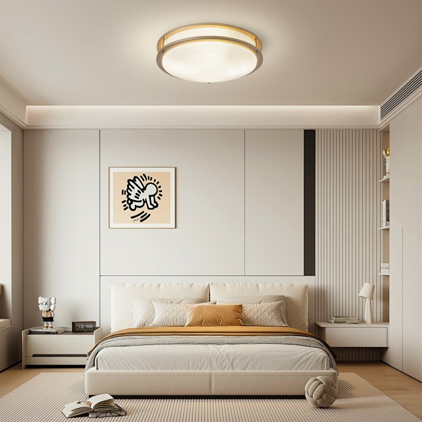 Brilagi - ELARO Ceiling Light 4xE27/40W/230V Ø 41 cm Gold