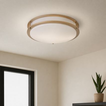 Brilagi - ELARO Ceiling Light 4xE27/40W/230V Ø 41 cm Gold