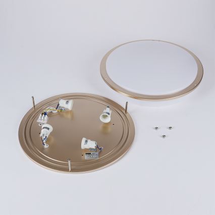 Brilagi - ELARO Ceiling Light 4xE27/40W/230V Ø 41 cm Gold
