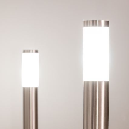 BRILAGI - ELIA Dimmable LED Outdoor Lamp 1xE27/6W/230V 2700-6500K IP44 Wi-Fi 100 cm matte chrome