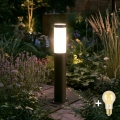 BRILAGI - ELIA LED Dimmable Outdoor Lamp 1xE27/6W/230V 2700-6500K IP44 Wi-Fi 50 cm Anthracite