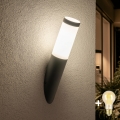 BRILAGI - ELIA LED Dimmable Outdoor Wall Light 1xE27/6W/230V 2700-6500K IP44 Wi-Fi Anthracite