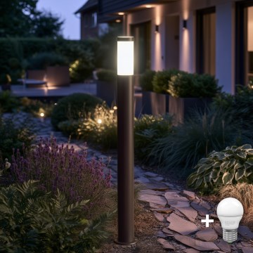 BRILAGI - ELIA LED Outdoor Lamp 1xE27/7W/230V 4000K IP44 100 cm Anthracite