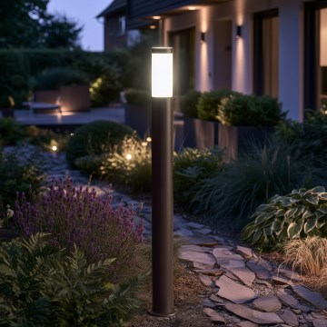 BRILAGI - ELIA Outdoor Lamp 1x E27/20W/230V IP44 100 cm Anthracite