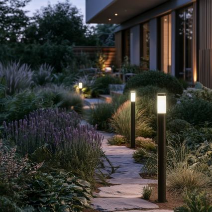 BRILAGI - ELIA Outdoor Lamp 1x E27/20W/230V IP44 100 cm Anthracite