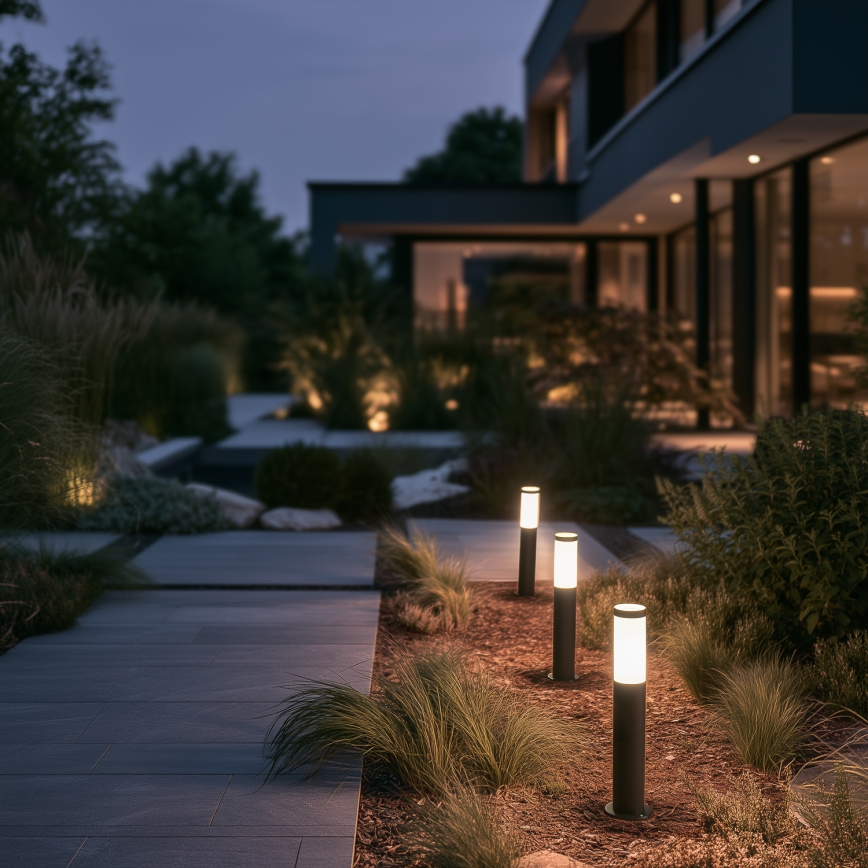 BRILAGI - ELIA Outdoor Lamp 1x E27/20W/230V IP44 50 cm Anthracite