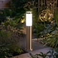 BRILAGI - ELIA Outdoor Lamp 1x E27/20W/230V IP44 50 cm Matte Chrome