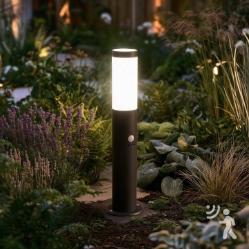 BRILAGI - ELIA Outdoor Lamp with Sensor, 1x E27/20W/230V, IP44, 50 cm, Anthracite