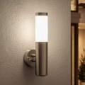 BRILAGI - ELIA Outdoor Wall Lamp 1xE27/20W/230V IP44 Matte Chrome