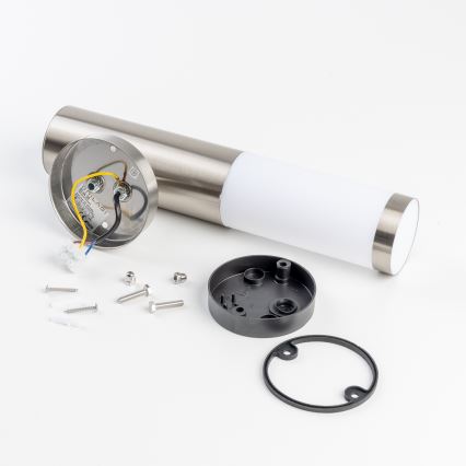 BRILAGI - ELIA Outdoor Wall Lamp 1xE27/20W/230V IP44 Matte Chrome