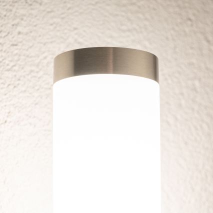 BRILAGI - ELIA Outdoor Wall Lamp with Sensor, 1x E27/20W/230V, IP44, Matte Chrome