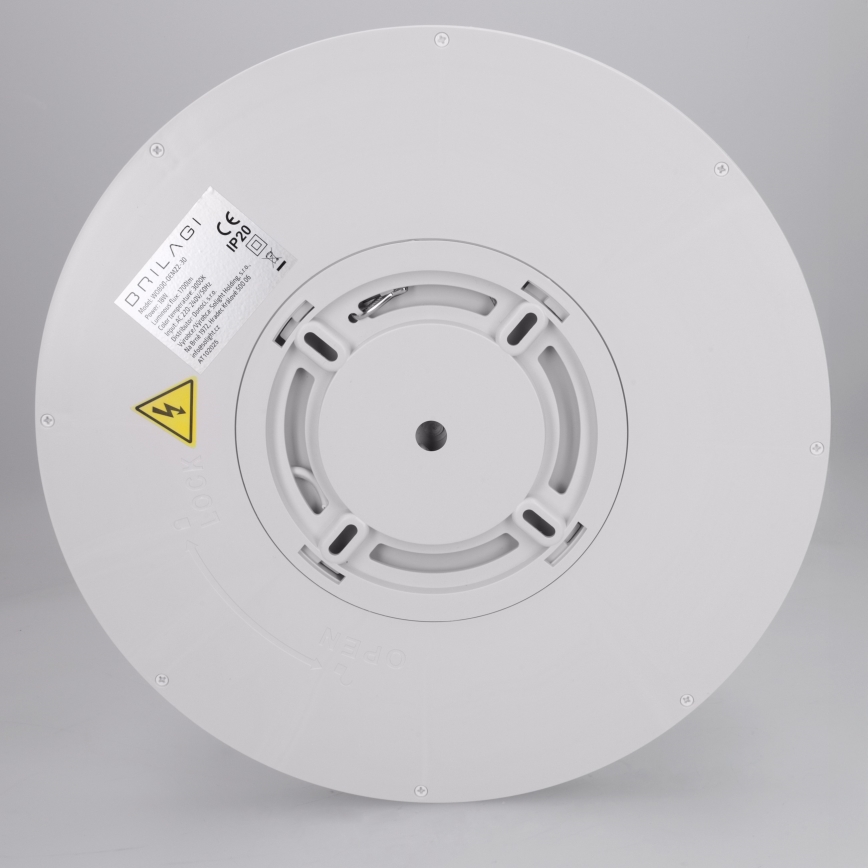 Brilagi - ESTELA LED Ceiling Light 18W/230V Ø 30 cm White