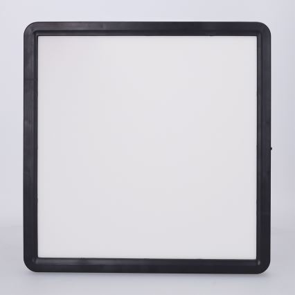Brilagi - ESTELA SQUARE LED Dimmable Ceiling Light LED/36W/230V 3000-6500K 31x31 cm Black + Remote Control