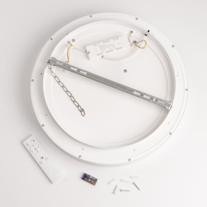 Brilagi - FALCON LED Dimmable Ceiling Light LED/80W/230V 3000-6500K Ø 60 cm White + Remote Control