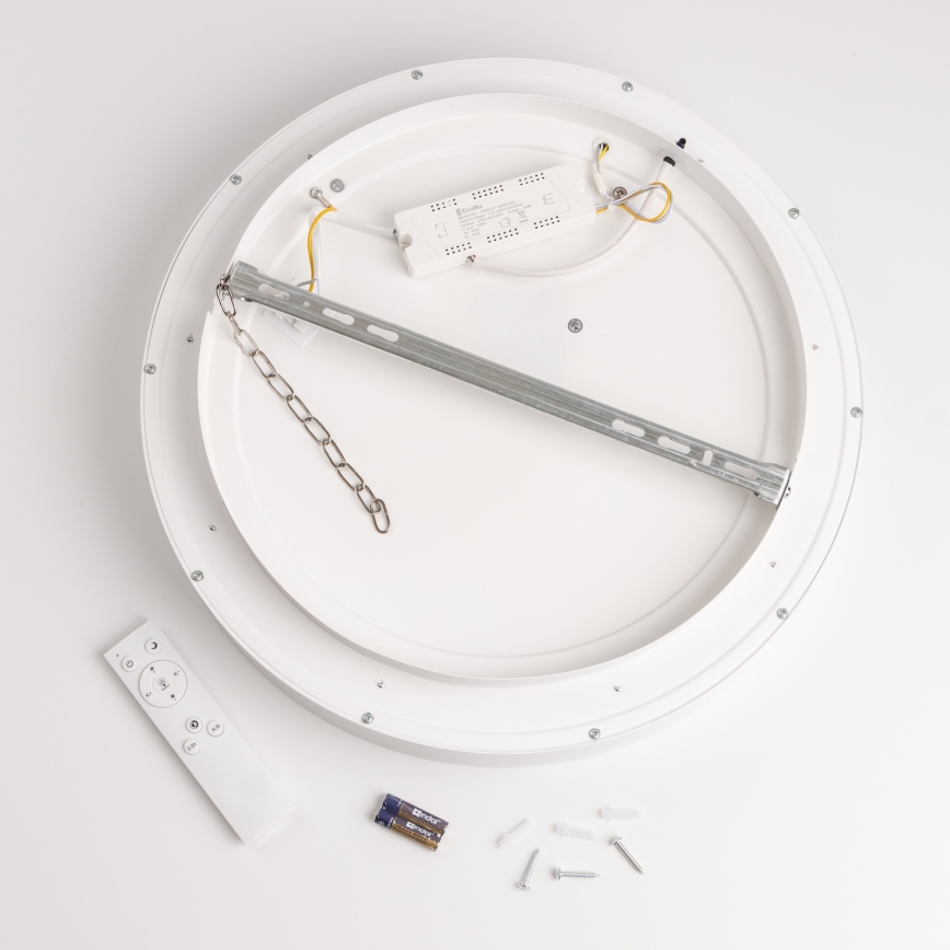 Brilagi - FALCON LED Dimmable Ceiling Light LED/80W/230V 3000-6500K Ø 60 cm White + Remote Control