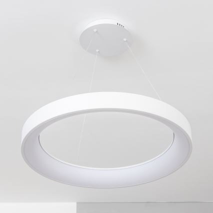 Brilagi - LED dimmable pendant on cable FALCON II LED/99W/230V 3000-6500K dia. 60 cm white + remote control