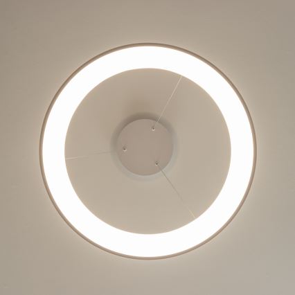 Brilagi - LED dimmable pendant on cable FALCON II LED/99W/230V 3000-6500K dia. 60 cm white + remote control