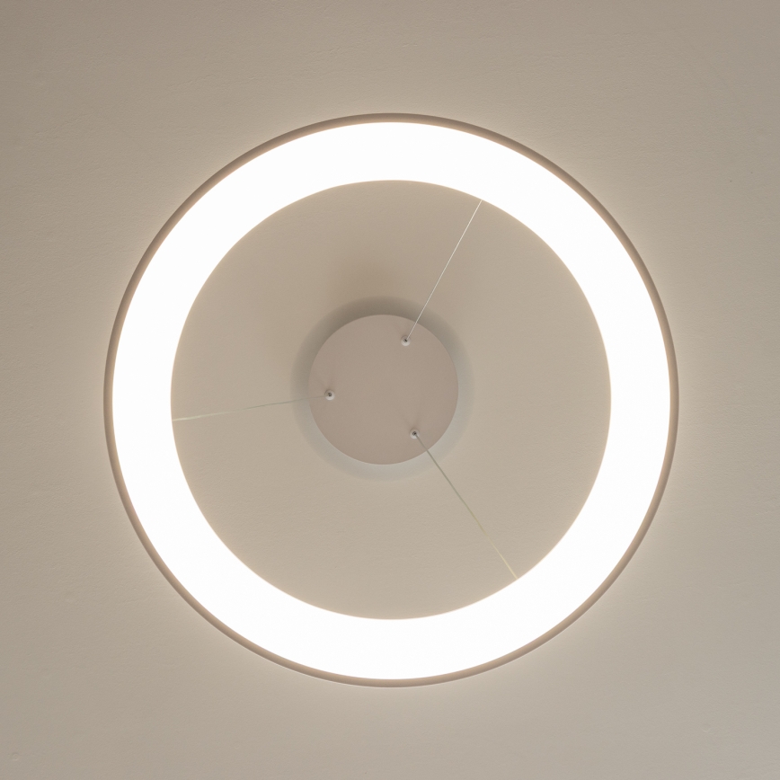 Brilagi - LED dimmable pendant on cable FALCON II LED/99W/230V 3000-6500K dia. 60 cm white + remote control
