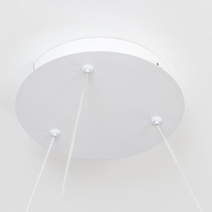 Brilagi - LED dimmable pendant on cable FALCON II LED/99W/230V 3000-6500K dia. 60 cm white + remote control