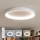 Brilagi - FALCON II Dimmable LED Ceiling Light, 108W, 230V, 3000–6500K, Ø 80 cm, White + Remote Control