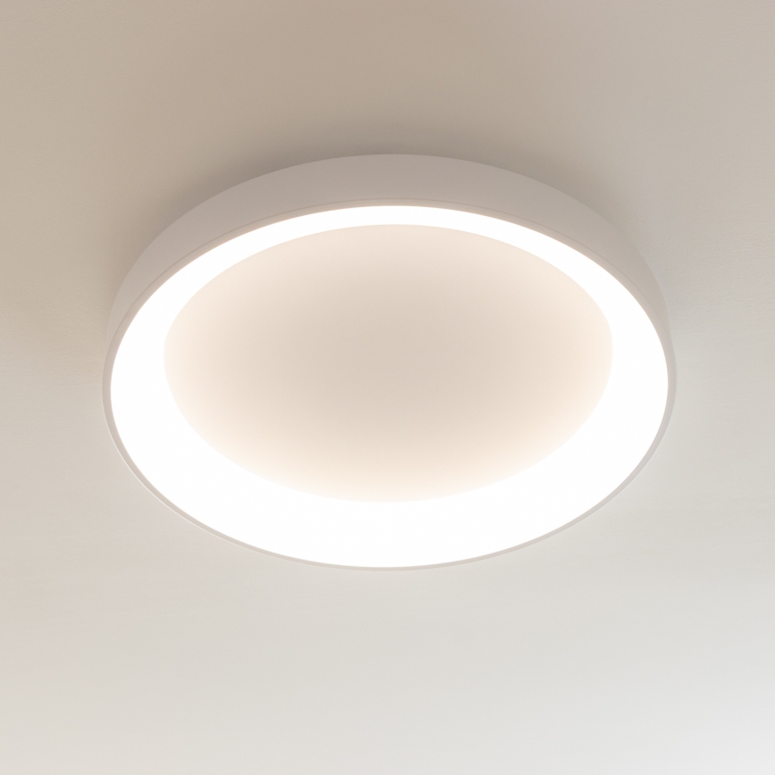 Brilagi - FALCON II LED Dimmable Ceiling Light LED/99W/230V 3000–6500K Ø60 cm White + Remote Control