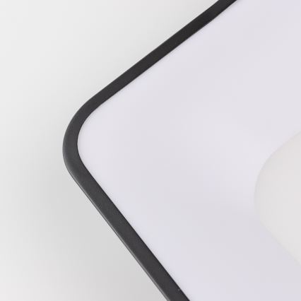 Brilagi - FALCON II Dimmable LED Ceiling Light LED/80W/230V 3000-6500K 40x40 cm Black + Remote Control