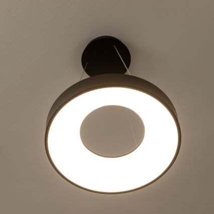 Brilagi - FALCON II Dimmable LED Pendant on Cable LED/67W/230V 3000-6500K Ø 40 cm Black + Remote Control