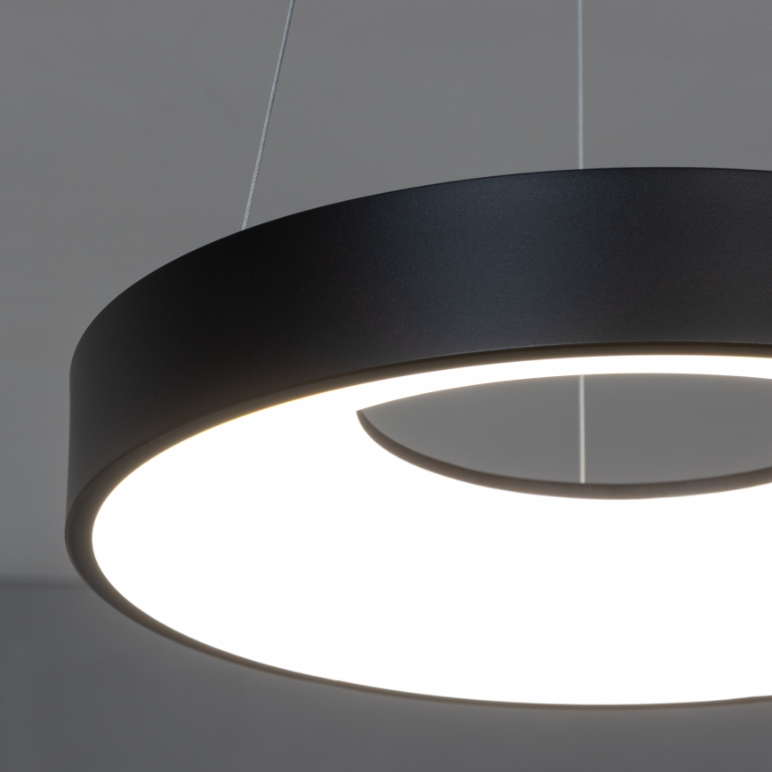 Brilagi - FALCON II Dimmable LED Pendant on Cable LED/67W/230V 3000-6500K Ø 40 cm Black + Remote Control