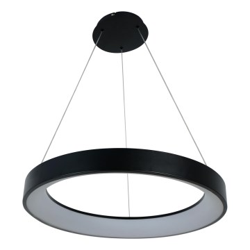 Brilagi - FALCON II LED Dimmable Cable-Suspended Pendant 99W/230V 3000–6500K Ø 60 cm Black + Remote Control