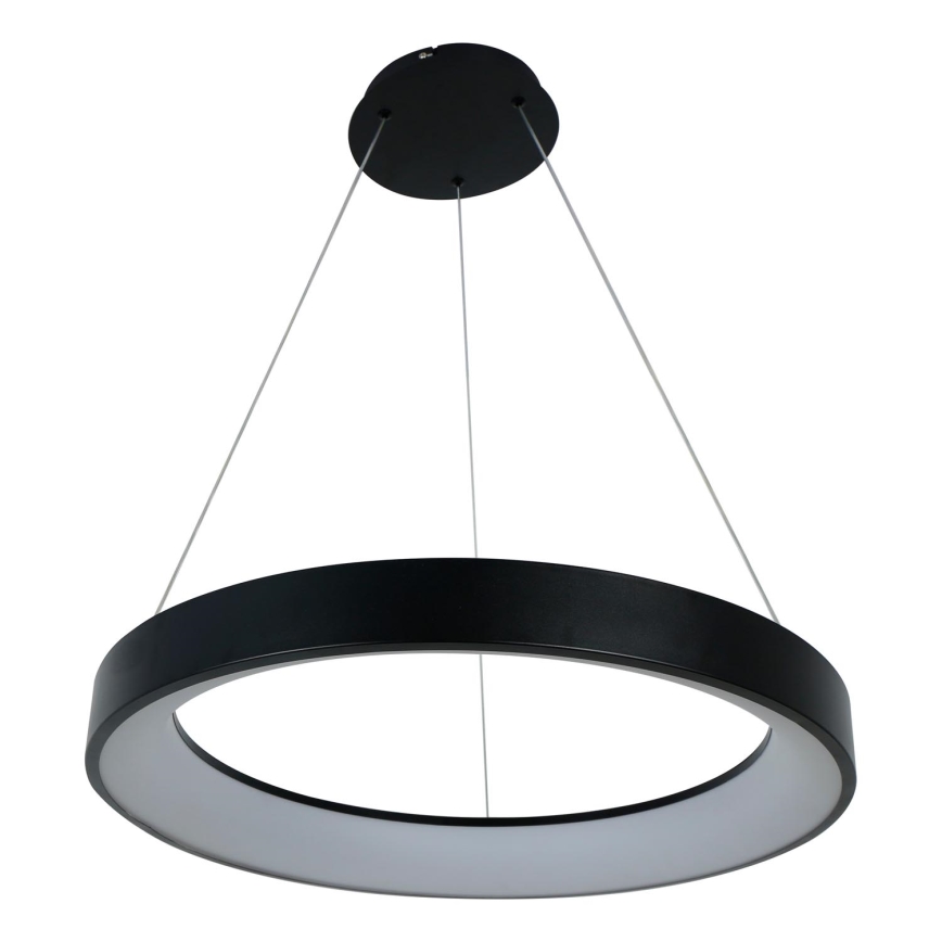 Brilagi - FALCON II LED Dimmable Cable-Suspended Pendant 99W/230V 3000–6500K Ø 60 cm Black + Remote Control