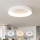 Brilagi - FALCON II LED Dimmable Ceiling Light LED/99W/230V 3000–6500K Ø60 cm White + Remote Control