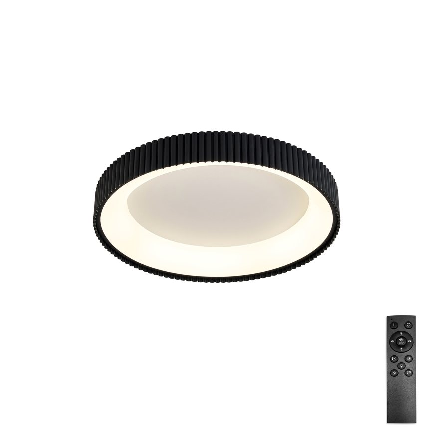 Brilagi - LED Dimmable Ceiling Light FALCON MODERN LED/30W/230V 3000-6500K Ø 40 cm Black + Remote Control
