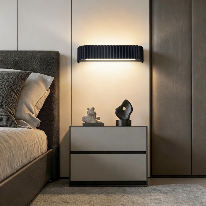 BRILAGI - FALCON MODERN Dimmable LED Wall Light LED/14W/230V 3000-6000K 40 cm black + remote control