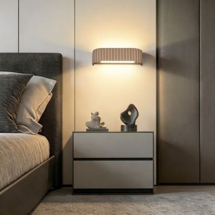 BRILAGI - FALCON MODERN LED Wall Light 10W/230V, 30 cm, 3000/4500/6000K, Beige