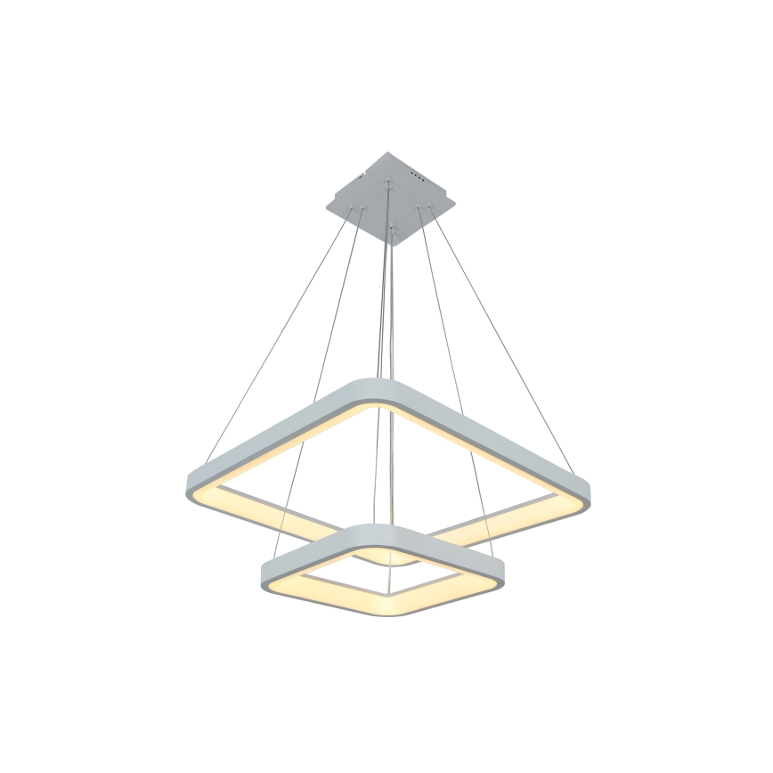 Brilagi - LED Dimmable pendant on cable FALCON SLIM LED/78W/230V 3000-6500K 50x50 cm white + remote control