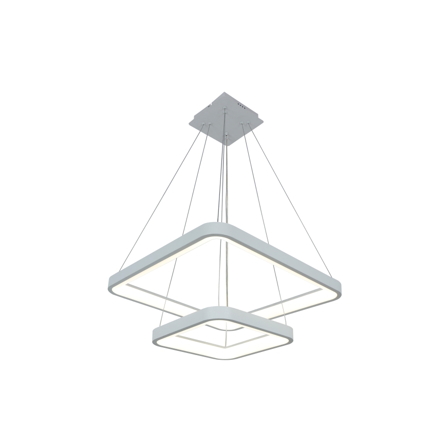 Brilagi - LED Dimmable pendant on cable FALCON SLIM LED/78W/230V 3000-6500K 50x50 cm white + remote control