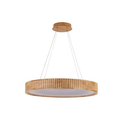 Brilagi - LED pendant on cable FALCON WOOD MODERN LED/40W/230V 3000/4000/6000K Ø 60 cm wood