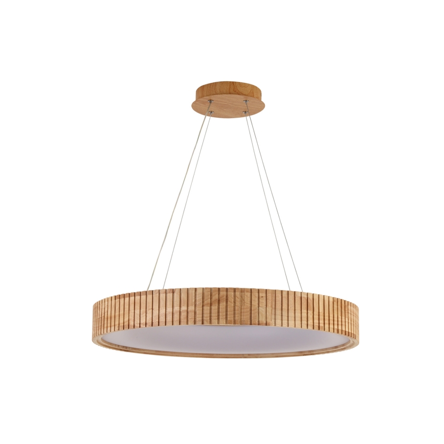 Brilagi - LED pendant on cable FALCON WOOD MODERN LED/40W/230V 3000/4000/6000K Ø 60 cm wood