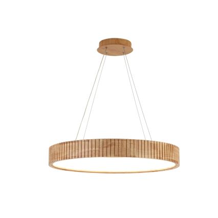 Brilagi - LED pendant on cable FALCON WOOD MODERN LED/40W/230V 3000/4000/6000K Ø 60 cm wood