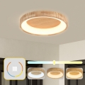 Brilagi - FALCON WOOD MODERN LED Ceiling Light LED/40W/230V 3000/4000/6000K Ø 60 cm wood