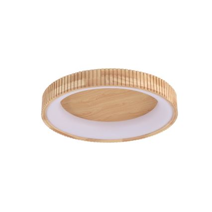 Brilagi - FALCON WOOD MODERN LED Ceiling Light LED/40W/230V 3000/4000/6000K Ø 60 cm wood