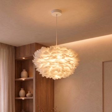 BRILAGI - FEATHER cable-suspended pendant light 3xE27/40W/230V Ø 40 cm white